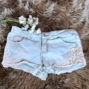 🔥 Light Blue Short Shorts